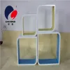The wall storage rack cover is a creative grid with four brackets for the living room background wall hanging grid Application Scenario
